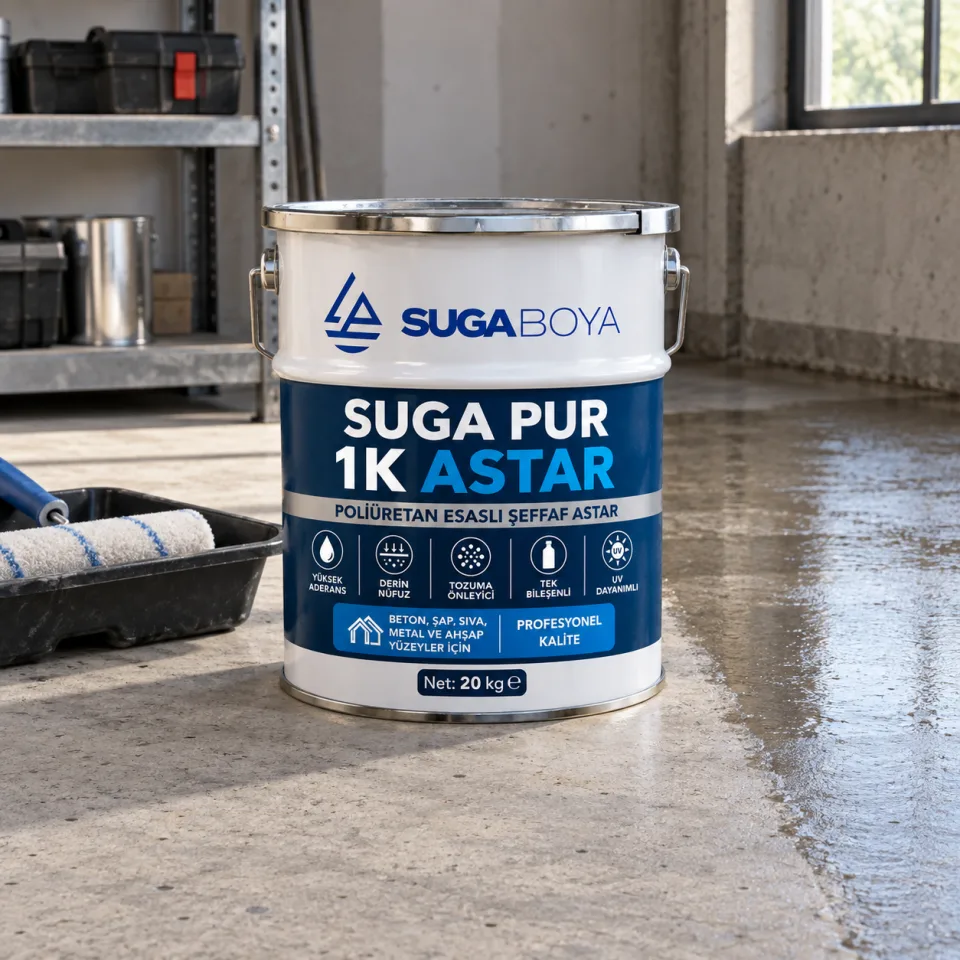 Poliüretan Esaslı Şeffaf Astar 20 kg — uygulama fotoğrafı